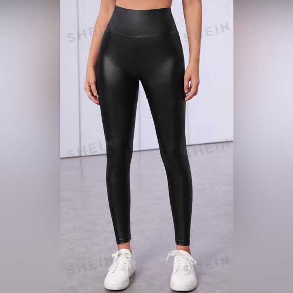 High Waist Leggings Pants - Picture 1 of 3